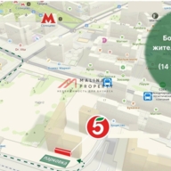 Продажа помещения с арендатором магазин "Пятёрочка" в ЖК Лучи