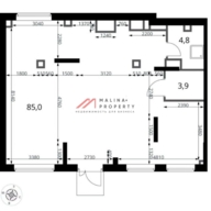 Продажа помещения в ЖК "1-й Ясеневский" 