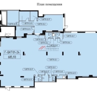 Продажа помещения под супермаркет в ЖК "Upside Towers" 