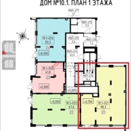 Продажа торгового помещения с арендатором в ЖК "Прокшино" 
