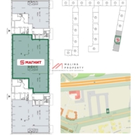 Продажа помещения с арендатором Магнит в ЖК "Riga Hills"