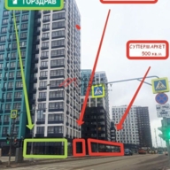 Аренда торгового помещения в жилом комплексе Бунинские кварталы