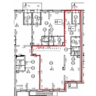 Продажа помещения с арендатором фитнес клуб Aura