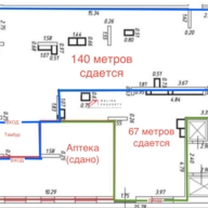 Аренда торгового помещения в ЖК "Атлантис" 