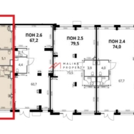 Продажа торгового помещения в ЖК "1-й Саларьевскй"