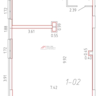 Продажа торгового помещения в ЖК "Гармония парк" 