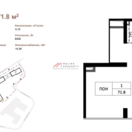 Аренда торгового помещения в ЖК "EVER". 