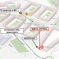 Продажа помещения с арендатором Здесь Аптека в ЖК «Новая Рига»